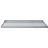 G.T. INOX Teglia da esposizione o pizza alla pala in lamiera alluminata/ferro blu 60x20 cm bordo dritto alto 2 cm (lamiera alluminata)