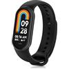 Xisair Xisiar Cinturino di Ricambio Compatibile con Xiaomi Band 9 e Xiaomi Band 8 Cinturino Sportivo, Cinturini in Silicone per Xiaomi Mi Band 8, Xiaomi Mi Band 9 Braccialetti