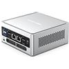 MINISFORUM Mini PC NAB6, Core i7-12650H 10 Core CPU 32 GB DDR4/512 GB SSD Mini computer desktop, porta HDMI/USB-C, WiFi, BT, USB3.2×3