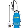 Matabi - Spruzzatore a Pressione KIMA 6-4 Litri - Design Integrato - Facile da Usare - Riempimento e Pressurizzazione Semplici - Ottimo per la Cura del Giardino - Prodotto in UE