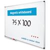 VIVOL Lavagna cancellabile 75x100 cm con cornice di Vivol - White board e lavagna da muro - Magnetica