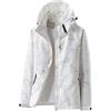HAOLEI Giacca Impermeabile Donna Impermeabile Pioggia Donna Trekking Antivento Classica Parka Montagna Antipioggia Con Zip e Cappuccio Antipioggia a Vento con Tasche Giubbotto Donna Invernale 2024 Offerta