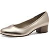 Jana décolleté da Donna con Tacco a Blocco vegane, Oro (Champagner), 39 EU