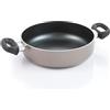 Tescoma 595444 Tegame antiaderente ø 24 con due manici, fondo per induzione, linea Brava