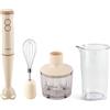 Tognana Iridea, Frullatore a Immersione 3in1, plastica-acciaio inox,Champagne