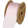 Halbach Seidenbänder Nastro per regali, effetto seta (vegan), rosa chiaro, larghezza 40 cm, lunghezza 10 m