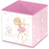 Herding Young Collection Scatola portaoggetti Little Fairy, Circa 30 x 30 x 30 cm, Da Posizionare a Terra o su uno Scaffale, 100% Polipropilene, 100% Carta all'Interno
