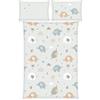 Herding Babybest Set di Biancheria da Letto con Elefanti, Federa 40 x 60 cm con Design Reversibile, Copripiumino 100 x 135 cm, Con Chiusura a Cerniera, 100% Cotone Rinforzato