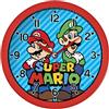 Super Mario Mario Brothers GSM3047 - Orologio da parete rosso e blu