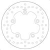Brembo DISCO FRENO POSTERIORE BREMBO SYMPHONY ST 200/125 2015>2020