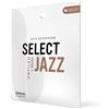 D'Addario Ance D'Addario Organic Select Jazz, taglio americano, per sax alto, durezza 2 Medium, con custodie singole, confezione da 3