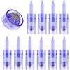 Yofuly 10 pezzi Dermapen 36 Aghi Cartucce, Dermapen Cartuccia di Ricambio Confezionata Singolarmente per Derma Pen Elettrico
