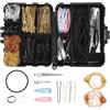 XIHIRCD Set Di Fermagli Capelli, Set Accessori Capelli Donna 160 Pezzi Forniture La Danza Kit Bellezza Scatola Immagazzinaggio Eventi Danza Classica Cheerleader Viaggi