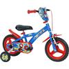 Pannace BICICLETTA bambini 3-5 anni Spiderman Huffy 12 Pollici, Blu, 12 Inches