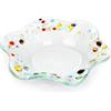 Sospiri Venezia - Ciotola Fiore Piccola Vetro Murano Decorato a Mano Soprammobile Casa -Idea Regalo Cerimonia Bomboniera con Scatola Elegante (13x13 cm, Rotonda)