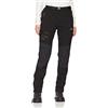 BenBoy Pantaloni Trekking Donna Invernali Impermeabile Caldo Pantaloni Softshell Outdoor Pantaloni da Arrampicata Escursionismo,KZ1812-Black-S