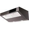 Respekta Cappa aspirante sottotop Sanja/Cappa aspirante sottotop 60 cm/Alloggiamento in metallo nero/Modalità di ricircolo / CH12060 S-21 / A+ / 55-64 dB
