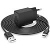 NICPOWER 10W 1,5 M USB Tipo C Caricatore Compatibile con JBL Charge 5, Charge 4, Flip 6 5/Eco Edition, Pulse-4 Altoparlante Bluetooth Caricabatterie Alimentatore