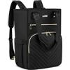 Cafele Zaino del computer portatile per le donne 17 pollici, Trapuntato Convertibile Zaino Tote Computer portatile Borsa di lavoro, Carino Donna Zaino di viaggio Borsa College Teacher Zaino