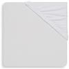 Jollein Lenzuolo con angoli elasticizzati in jersey, 60 x 120 cm, bianco