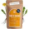 Monte Nativo Tarassaco tisana radice Monte Nativo (300g) - Dandelion Root Tea senza additivi - Infusi per la tazza di tè più deliziosa - Raccolte ed Essiccate Delicatamente - Tè alle erbe aromatico - Herbal Tea