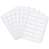 Nuoshen 24 Fogli Etichette Adesive Universali, Adesivi Stampabili 13 x 38 mm,14 etichette/foglio