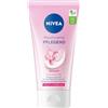 NIVEA Crema detergente nutriente con olio di mandorle, detergente delicato per pelle secca e sensibile, detergente extra delicato per viso, crema detergente nutriente (150 ml)