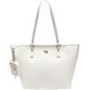 YNOT BORSA DONNA D WHITE MC036/PE18.WHIT MELODYC BORSA SHOPPING MEDIA IN PELLE WHITE SCELTA=P
