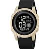 TONSHEN Sportvio Digitale Unisex Orologi da Polso Uomo e Donna 50M Impermeabile Outdoor Militare Tattico Elettronico Doppio Tempo Plastica Orologio (Giallo 2)
