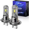 KOYOSO Lampadine LED H7 55W: 20000LM per Auto e Moto - Sostituzione Lampade LED H7 - Luce Abbagliante e Anabbagliante per Alogena - 6500K Bianco