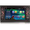 Erisin 7 Pollici 8-Core Android 12 Autoradio Bluetooth con GPS Navi Lettore CD per Ford Focus Kuga Transit Galaxy C/S-Max CarPlay Android Auto DSP WiFi DAB+ OBD2 FM Radio RDS 4G USB 【4GB RAM+64GB ROM】