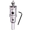 SYDARSYN Seghe a Tazza Punta in Carburo Frese a Tazza per Metallo, Punte per Trapano TCT per Acciaio Inossidabile, Lamiera, Metallo (24mm)