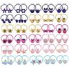 Dokeno 100Pz Elastici Capelli Bambini, Elastici per Capelli, Fascia Capelli Bambina, Supporto per Coda di Cavallo, Elastici Capelli Neonata, Corda per Capelli, Multicolore Elastici Piccoli per Capelli