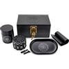 MYSTE ZODIAC Scatola con Accessori, Grande Grinder 63 mm, Set a Prova di Odore, Macina Spezie Grande, Stash Box con Serratura