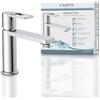 SCHÜTTE MANHATTAN 33010 - Rubinetto da bagno con scarico e rubinetto per lavandino e bagno monocomando, cromato