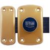 Ifam B6/50 (025360) - Pomello di chiusura di sicurezza per porta/sistema di apertura con chiave, leva da 110 mm e 2 chiavi a 5 punti di sicurezza