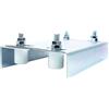 PNI GS2-AP8 guida superiore a 2 rulli per cancelli autoportanti