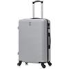 CELIMS - Valigia Media 20 kg Rigida Leggera | Valigia da Stiva 65cm Donna | Lucchetto Integrato | ABS | Trolley Medio 65cm con 4 Ruote | Grigio