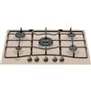 HOTPOINT ARISTON PCN 750 T (AV) R /HA - PCN750T(AV)R/HA Piano cottura a gas 75 cm AVENA Griglie Smaltate - Tripla corona - F154749 - COPERCHIO NON INSTALLABILE