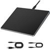 seenda Touchpad per Mac e Windows, Touchpad ad Alta Precisione con Superficie in Vetro e Base in Metallo, Touchpad Cablato in Modalità Doppia per MacBook/PC/Laptop (Nero)