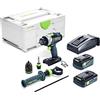 Festool Trapano avvitatore con percussione a batteria QUADRIVE TPC 18/4 5,0/4,0 I-Plus