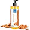bleu & marine Bretania Olio da Massaggio Puro Vegetale di Mandorle Dolci spremuto a freddo. Olio per corpo e per viso. Crema idratante capelli. Ammorbidente bambini. Anti smagliature. Rassodante Seno Naturale - 200 ml