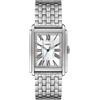 Fossil Orologio Carraway da uomo, Movimento al quarzo a tre lancette con cinturino in pelle o acciaio inossidabile, 30 mm, Tono argento