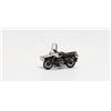 Herpa 053433-006 Bicicletta da moto MZ 250 con auto laterale argento/nero in miniatura per artigianato, collezionismo e come regalo