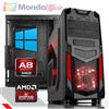 Assemblati PC Linea GAMING AMD A8 9600 Quad Core - Ram 16 GB - SSD 480 GB - WI-FI - Windows