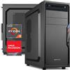 Assemblati PC linea OFFICE AMD RYZEN 3 4300G 4 Core - Ram 8 GB - SSD M.2 500 GB - Masterizz