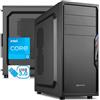Assemblati PC linea OFFICE Intel i3 13100 4,50 Ghz - Ram 16 GB DDR4 - SSD M.2 500 GB - USB