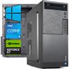 Assemblati PC linea OFFICE Intel i5 12400F 6 Core - Ram 16 GB - SSD M.2 500 GB - nVidia GT