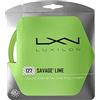 Wilson Luxilon Savage 127, Corda da Tennis Unisex-Adulto, Lime, 1.27 mm, 12.2 m