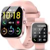 Kuizil Smartwatch Uomo Donna con Effettua o Risposta Chiamate, 1.91" Orologio Smart watch con Sonno/Cardiofrequenzimetro, SpO2, Fitness Tracker, Contapassi, 100+ modalità Sportive, IP68 Impermeabile